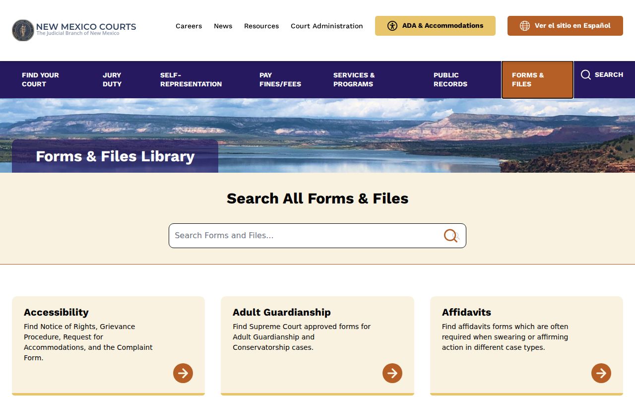 Cibola County criminal court forms library